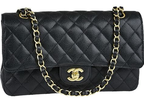 chanel classic gold caviar|Chanel Classic Caviar Medium Double Flap Bag .